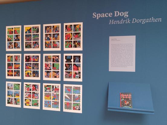 Comic ohne Worte: Space Dog