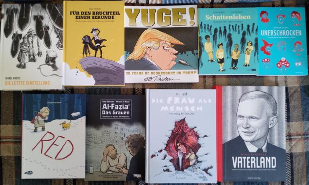 Graphic Novels und Cartoon