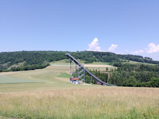 Skischanze auf dem Kalten Feld - ob hier dafür je wieder genug Schnee liegt?