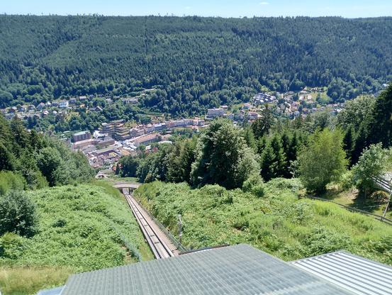 Blick vom Sommerberg auf Bad Wildbad