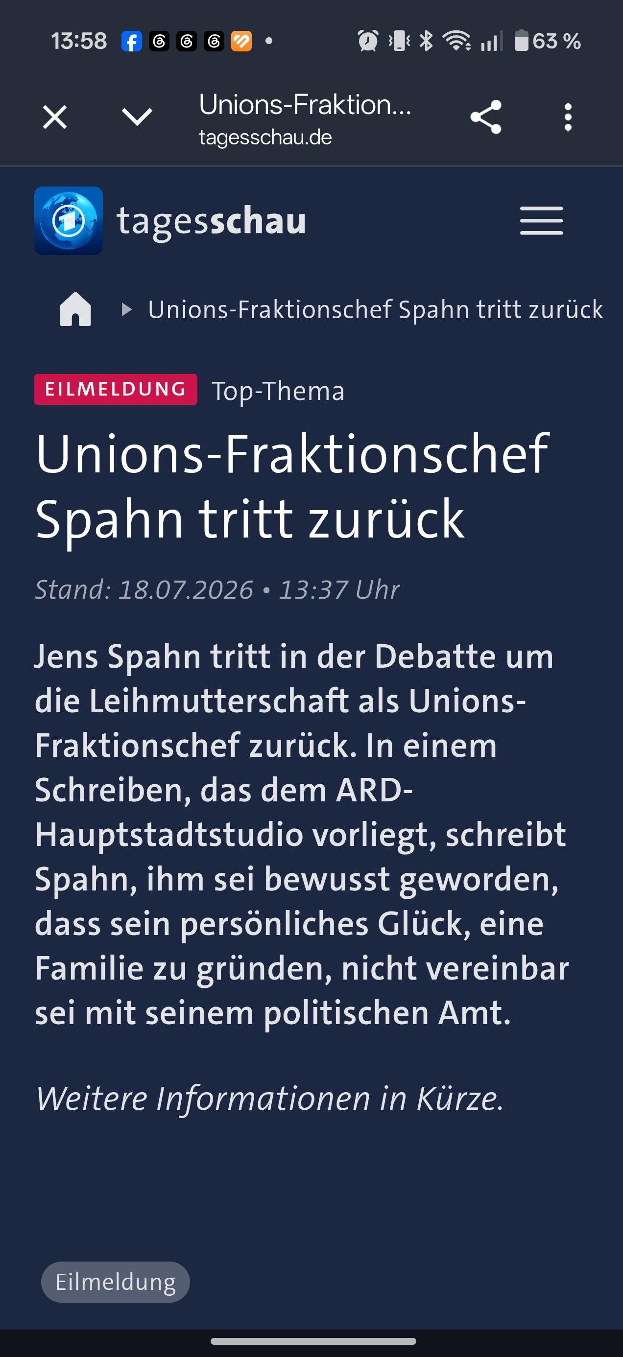 Jens Spahn tritt endlich zurück